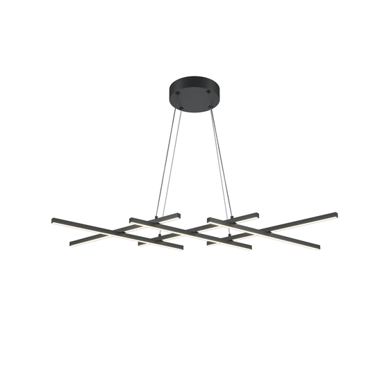 Люстра светодиодная Maytoni Halo MOD244PL-L50BK