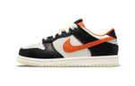 Middle-aged children's Nike Dunk Low "Halloween" luminous wear-resistant non-slip low-top sneakers black orange