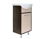 Тумба д/ванной "АлАн-45" венге/дуб молочный, правая под раковину Уют-45 (Rosa) (ЛДСП) (разбор)