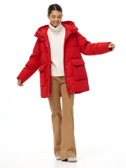 Пуховик с капюшоном, SilverFox (арт. 2337)