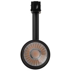 Магнитный трековый светильник ЭРА TRM20-6-7W3K BK светодиодный 7Вт 3000К черный | Магнитные трековые светильники