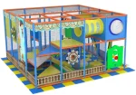 Детский игровой лабиринт с воздушными пушками «Летучий корабль» 25,23 м² (5,15*4,9*2,9м)