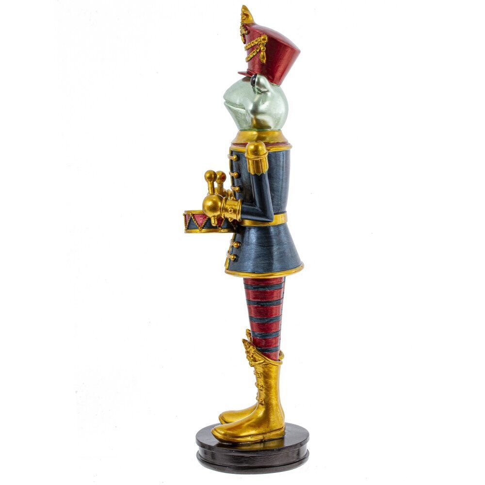 GAEM Фигурка декоративная "Солдатик-лягушонок", L9,5 W9,5 H37,5 см