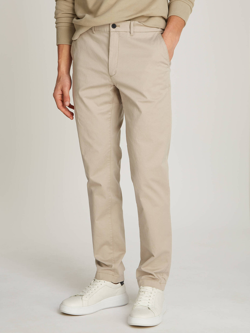 Брюки MODERN CHINO Calvin Klein - бежевый(K10K113696)