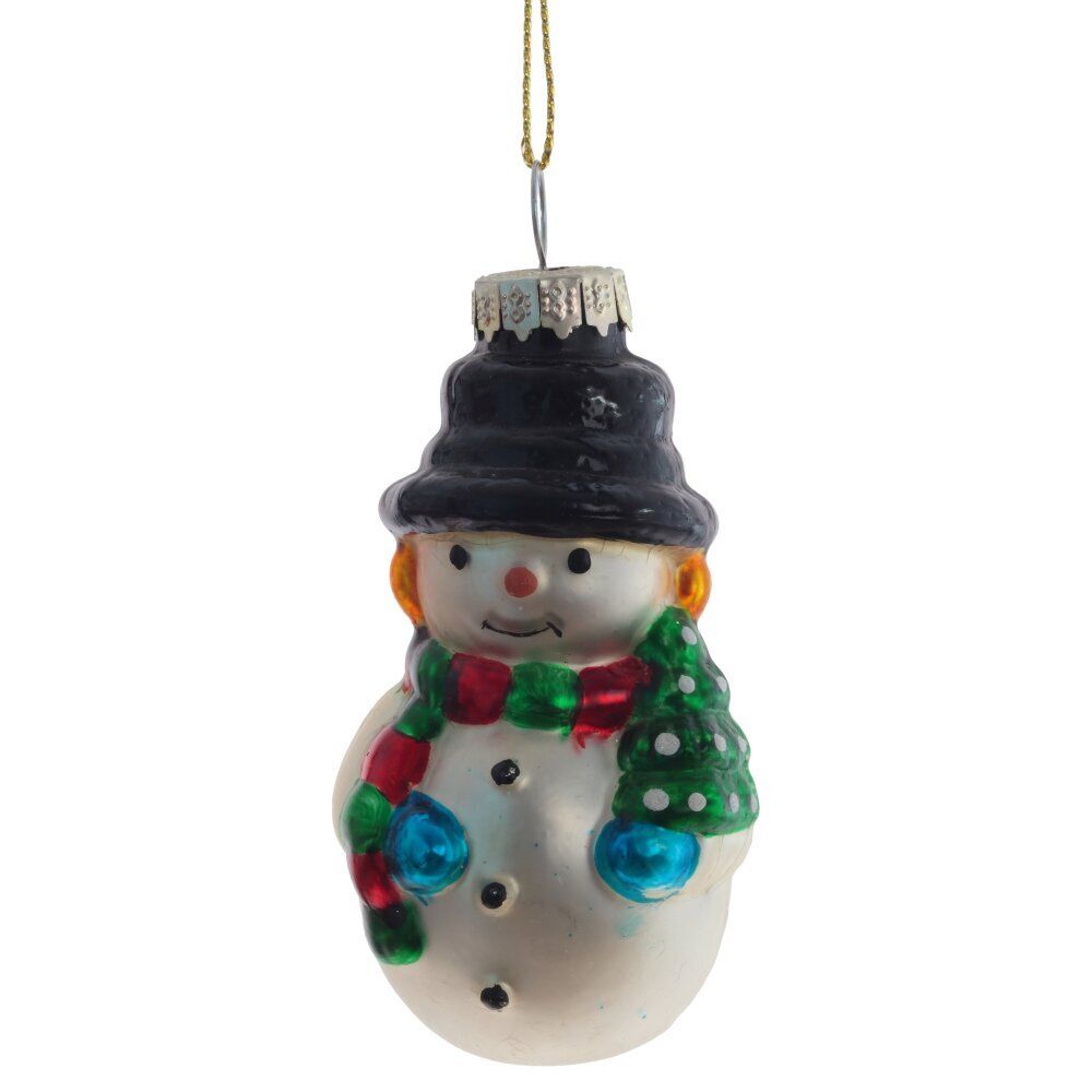 GAEM Украшение новогоднее "Снеговик", L5 W4 H9,5 см, 3в.