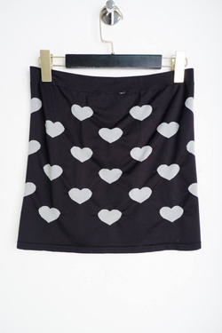 Юбка Topshop с забавными сердечками, маркировка S/M, визуально 44/46 размер