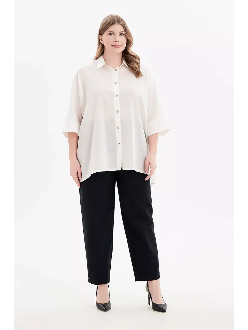 Рубашка свободная