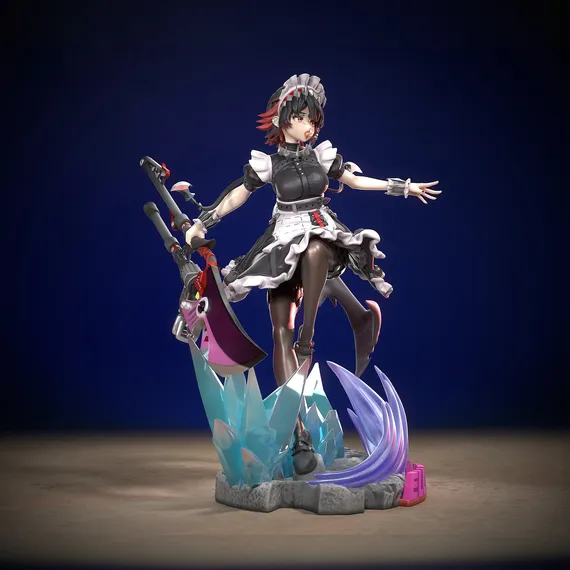 Ellen Joe on ice - Zenless Zone Zero