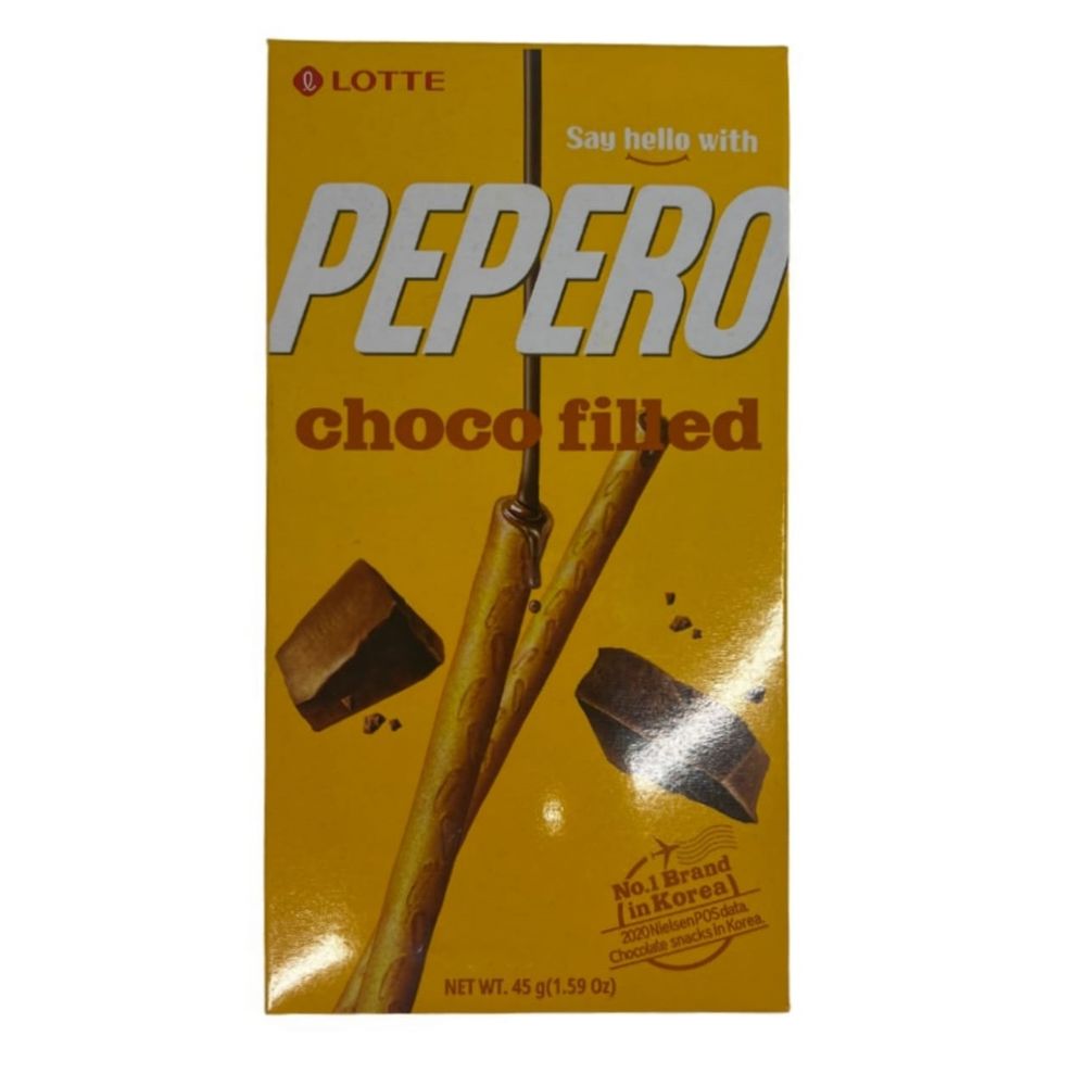 Соломка шоколадная Lotte Pepero Choco filled 45 г