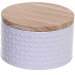 Банка жестяная «Kitchen romance» 800мл 13,5*7,5cм, белая