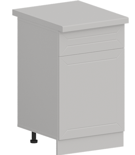 Кухня Модуль ШН1Я 500 Графит / Белый