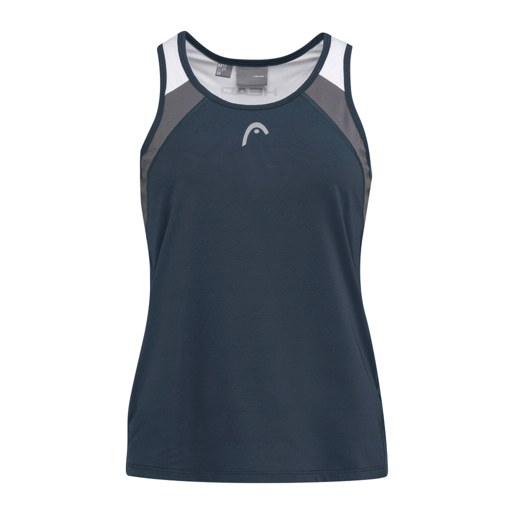 Женская теннисная майка HEAD Club 22 Tank Top Women - Dark Blue, Olive