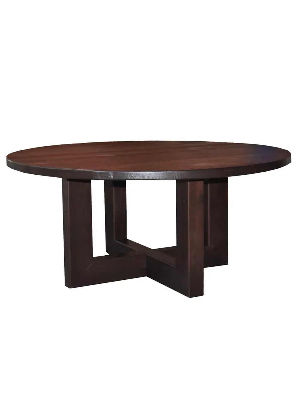 Стол обеденный Торонто 100 см, темный орех