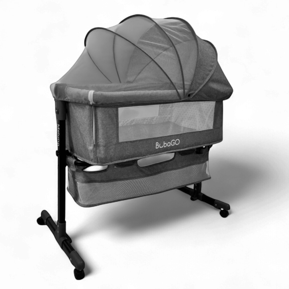 Кроватка детская трансформер BubaGo Meluna арт.BG 181-2 цвет Бежевый