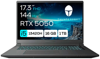 Игровой ноутбук Thunderobot Range 17 G2 Evo (JT009E00KRU) в регионах России