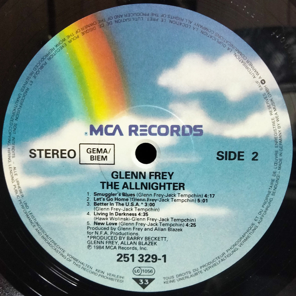 Glenn Frey / The Allnighter (LP)