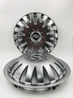 Колпаки на колеса гибкие с эмблемой R15 4 шт