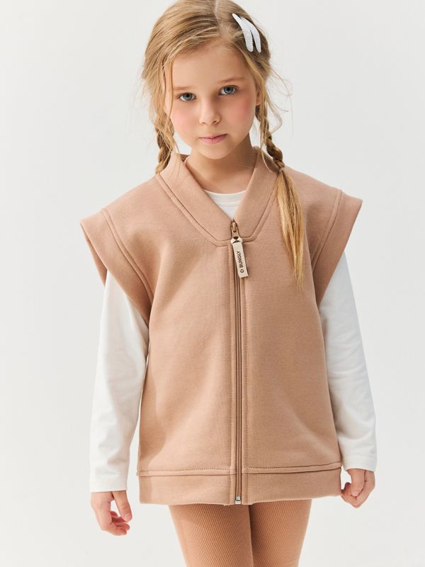 Жилет из футера 