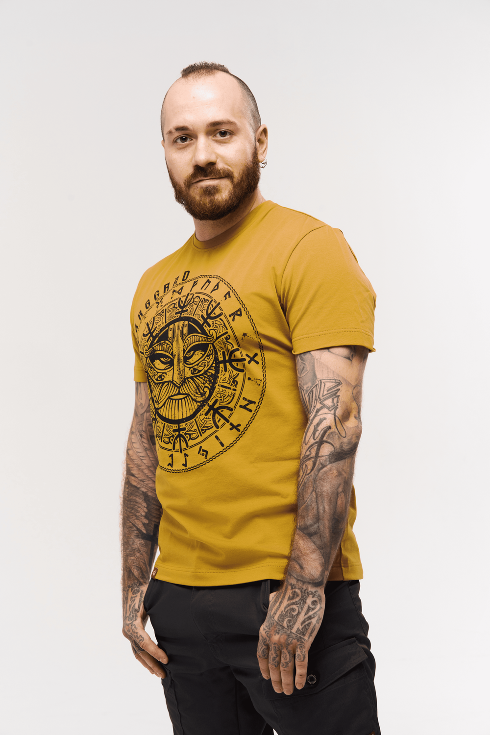 Футболка Варгградъ мужская кэмэл "Предначертание-2"