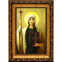 Нина Святая равноапостольная. Икона на холсте