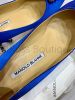 Женские Туфли-лодочки Manolo Blahnik в синем цвете