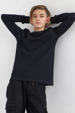 Джемпер для мальчика Лонг-2 Виотекс ЧЁРНЫЙ