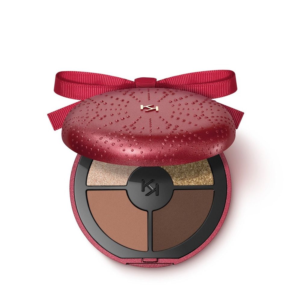 Палетка теней KIKO Milano Joyful Holiday Bright Dream Eyeshadow Palette - 01 Warm Hug