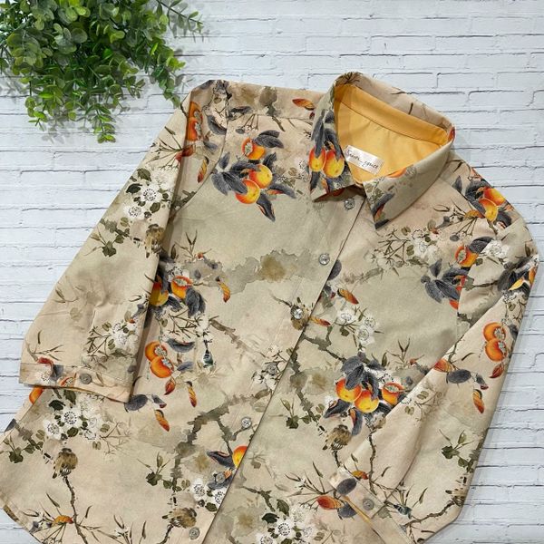 В ПУТИ, ХУРМА, АКВАРЕЛЬ - 100% хлопок 3