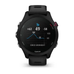 Смарт часы Garmin Forerunner 255S Music с черным ремешком