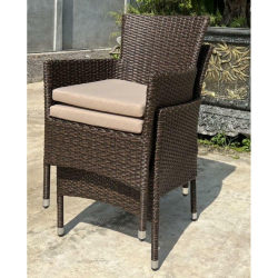 Комплект мебели из иск. ротанга AM-196B/T196 Brown (4+1)