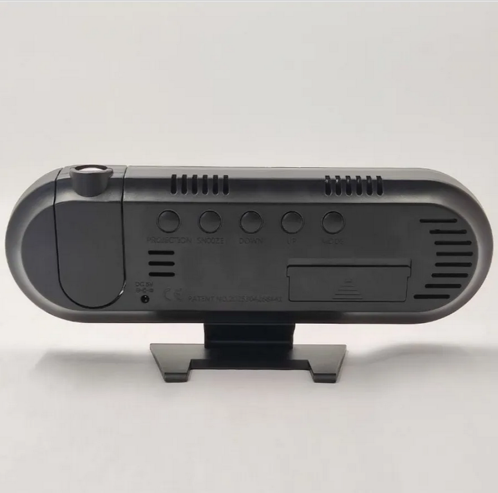 Часы-будильник настольные с проекцией Gaosiio DS-3827LP Black