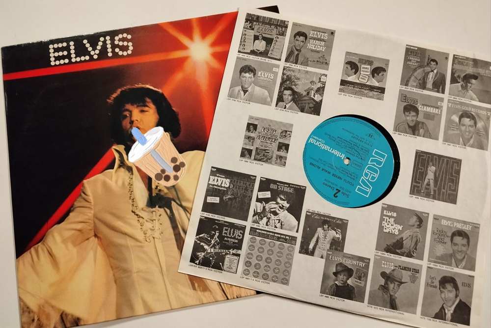 Винтажная виниловая пластинка LP Elvis Presley You ll Never Walk Alone (Germany 1971)
