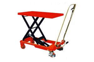 Тележка платформенная с подъемной платф. Lema LMF-15 г/п. 150кг. в/п 750мм