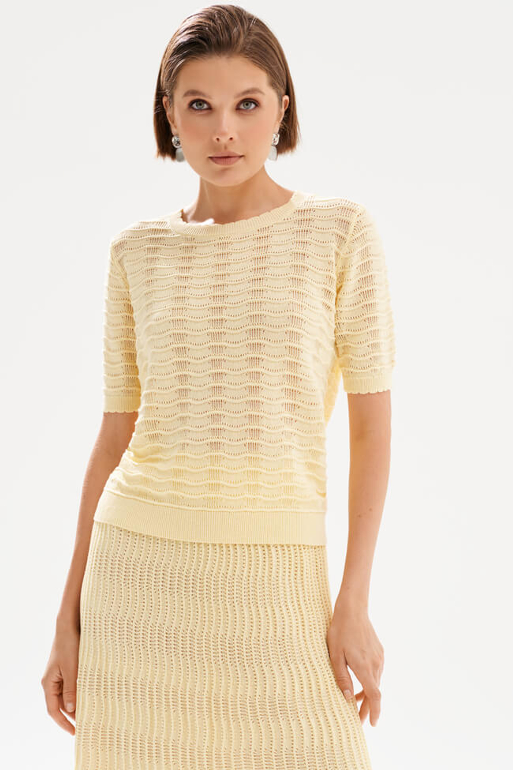 23531 Джемпер женский (желтый)