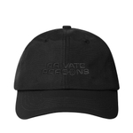 PP LOGO CAP (BLACK/BLACK)