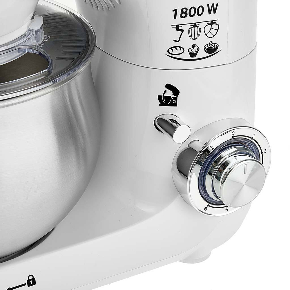 Миксер планетарный многофункциональный DELTA LUX DE-7902P белый