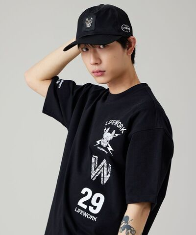 Мягкая кепка с квадратным логотипом