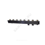 Коллектор котельной сталь до 90 кВт 1 1/2" ВР на 3 контура 1 1/2" нак/г м/о 125мм Стандарт КК-40F ASKON 40F/125/40/3