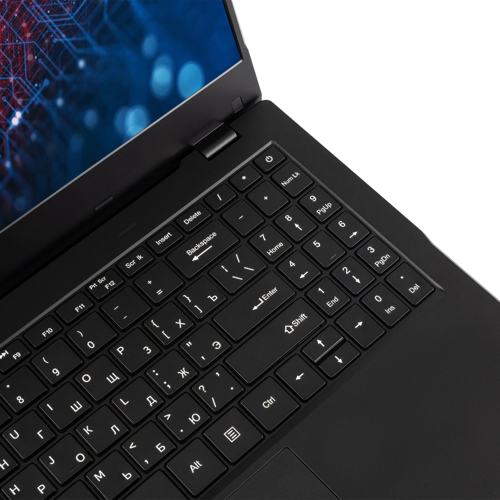 Ноутбук iRU Planio 15ING 15.6" IPS FHD N-series N100 16Gb SSD512Gb black (2140844)