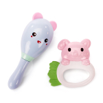 Набор погремушек 2шт, пакет 6804B-11