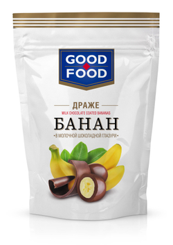 GOOD FOOD Банан в молочной шоколадной глазури 150 г