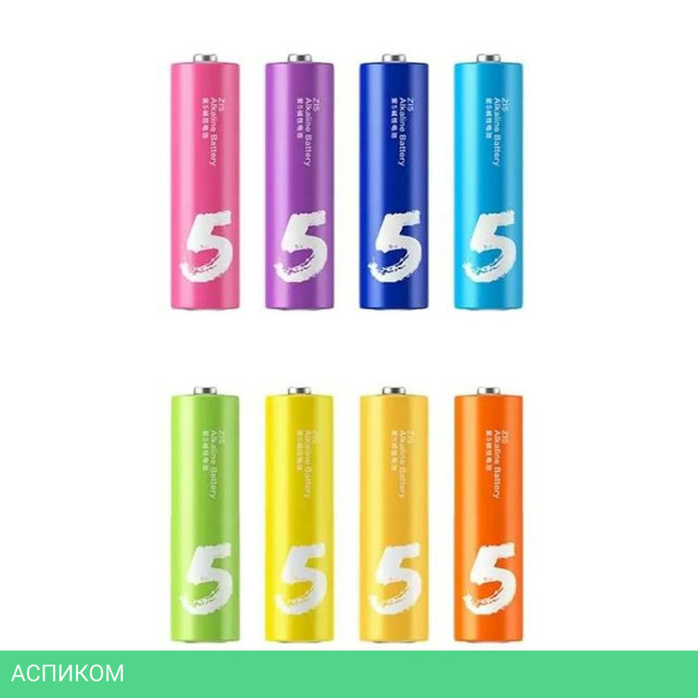 Батарейка Cuktech High-Performance Rainbow 8шт (B05)