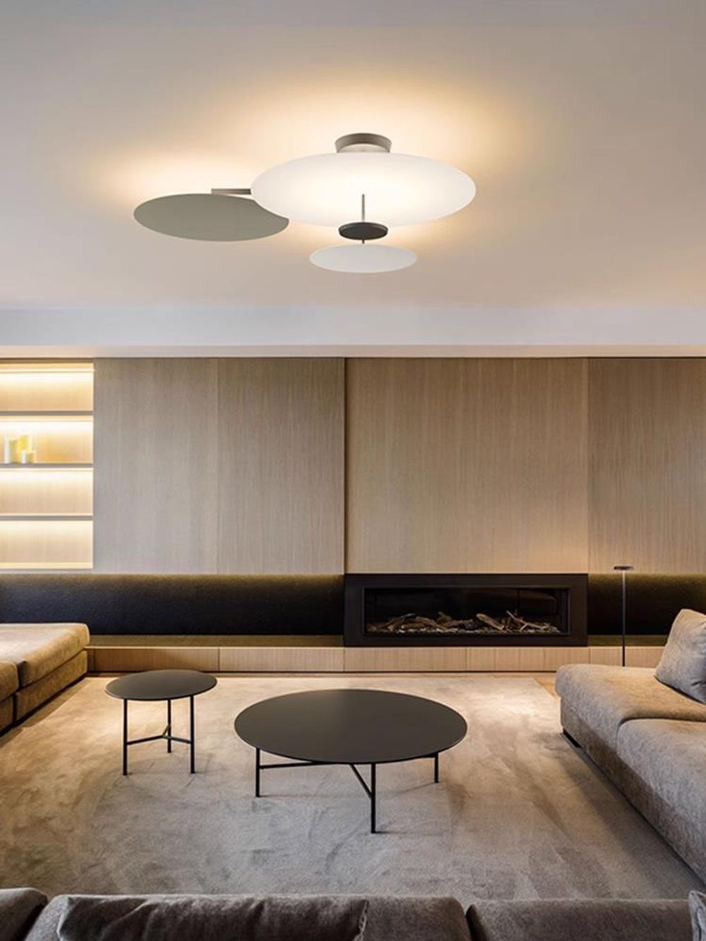 Потолочный светильник Flat 5922/5905 by Vibia