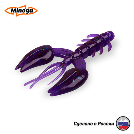 Силиконовая приманка "Minoga" JAGGER 3,0"(4шт) 75мм, 6гр, цвет 007