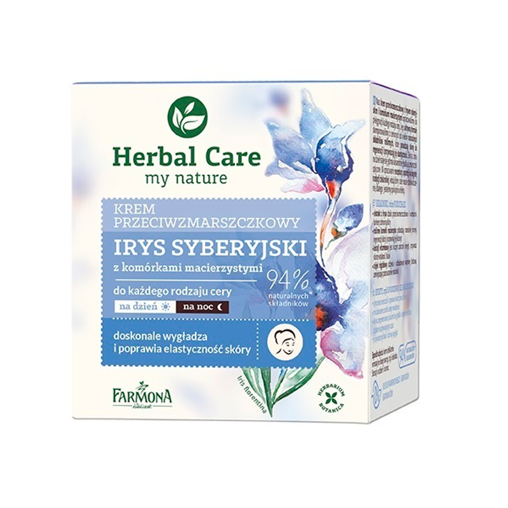 Крем против морщин на день/ночь Цветок Сибирского Ириса Farmona Herbal Care 50мл