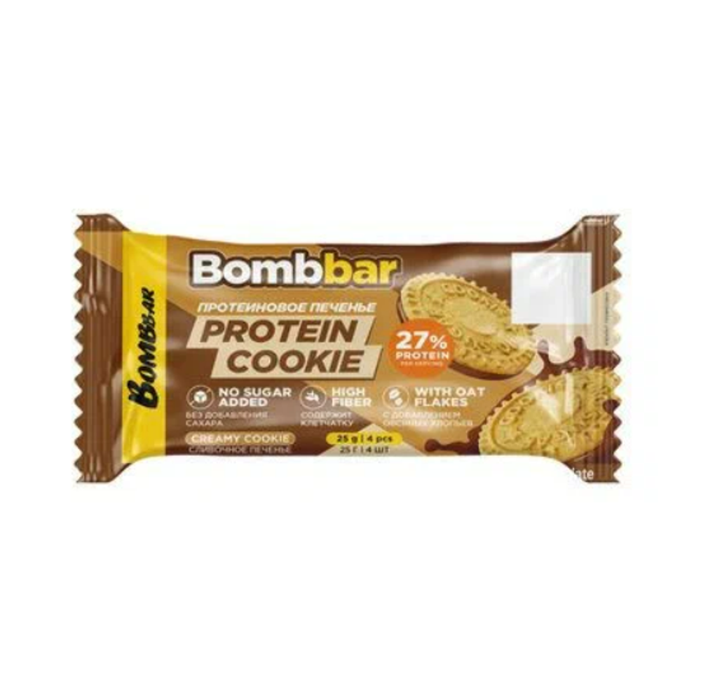 Bombbar Protein Cookie Сливочное печенье в глазури (25 гр.)