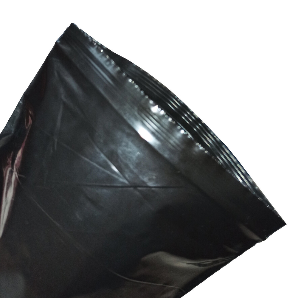 Пакеты ZIP-LOCK ОЧЕНЬ ПРОЧНЫЕ комплект 100 шт. 200x300 мм ПВД 80 мкм ЧЁРНЫЕ BRAUBERG (2 штуки в упаковке)