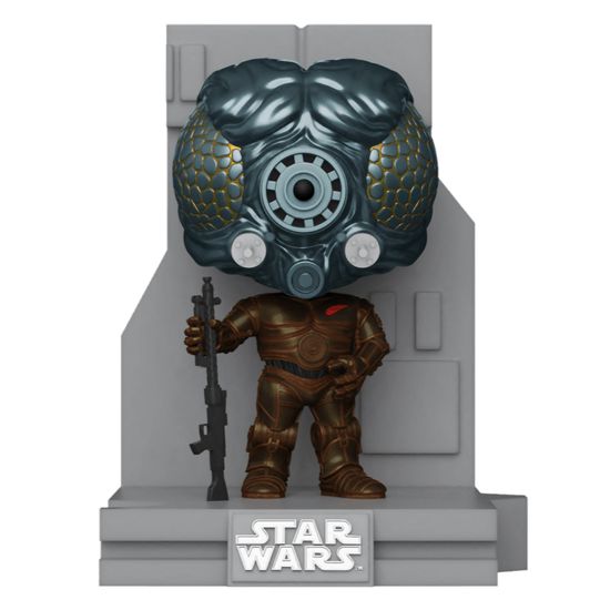 Фигурка Funko POP! Deluxe Bobble Star Wars SW Bounty Hunters 4-LOM (MT) (Exc) (439) 56107