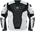 Мотокуртка - ICON OVERLORD RESISTANCE (текстиль, белая)