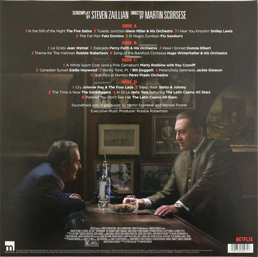 Виниловая пластинка Various The Irishman Original Motion Picture Soundtrack